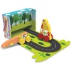 image:imageMindWare Konvertibles Transforming Wooden Cars  2Piece FlipampChange Vehicle Set with CarryAlong Box that Becomes 3D Road Scene Toddler Toy for Ages18Months